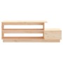 Mesa de centro de madera maciza de pino 120x50x40,5 cm de vidaXL, Mesas de centro - Ref: Foro24-814414, Precio: 83,31 €, Desc...