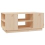 Mesa de centro de madera maciza de pino 90x49x40,5 cm de vidaXL, Mesas de centro - Ref: Foro24-814399, Precio: 69,18 €, Descu...