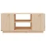 Mesa de centro de madera maciza de pino 90x49x40,5 cm de vidaXL, Mesas de centro - Ref: Foro24-814399, Precio: 68,50 €, Descu...