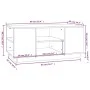 Mesa de centro de madera maciza de pino 90x49x40,5 cm de vidaXL, Mesas de centro - Ref: Foro24-814399, Precio: 68,50 €, Descu...