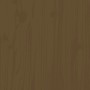 Escritorio de madera maciza de pino marrón miel 110x50x75 cm de vidaXL, Escritorios - Ref: Foro24-814507, Precio: 136,31 €, D...