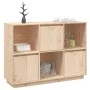 Aparador de madera maciza de pino 110,5x35x80 cm de vidaXL, Aparadores - Ref: Foro24-814354, Precio: 110,52 €, Descuento: %