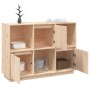 Aparador de madera maciza de pino 110,5x35x80 cm de vidaXL, Aparadores - Ref: Foro24-814354, Precio: 112,03 €, Descuento: %