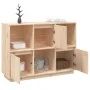 Aparador de madera maciza de pino 110,5x35x80 cm de vidaXL, Aparadores - Ref: Foro24-814354, Precio: 110,52 €, Descuento: %