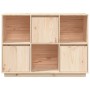 Aparador de madera maciza de pino 110,5x35x80 cm de vidaXL, Aparadores - Ref: Foro24-814354, Precio: 112,03 €, Descuento: %