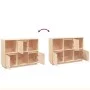 Aparador de madera maciza de pino 110,5x35x80 cm de vidaXL, Aparadores - Ref: Foro24-814354, Precio: 110,52 €, Descuento: %