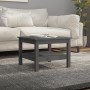 Mesa de centro de madera maciza de pino gris 55x55x40 cm de vidaXL, Mesas de centro - Ref: Foro24-814271, Precio: 64,80 €, De...
