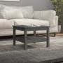 Solid gray pine wood coffee table 55x55x40 cm by vidaXL, Coffee table - Ref: Foro24-814271, Price: 63,98 €, Discount: %