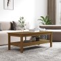 Mesa de centro madera maciza de pino marrón miel 110x50x40 cm de vidaXL, Mesas de centro - Ref: Foro24-814277, Precio: 98,22 ...