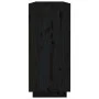 Aparador de madera maciza de pino negro 120x35x80 cm de vidaXL, Aparadores - Ref: Foro24-814498, Precio: 183,91 €, Descuento: %