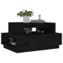 Mesa de centro madera maciza de pino negro 80x55x40,5 cm de vidaXL, Mesas de centro - Ref: Foro24-814518, Precio: 69,72 €, De...