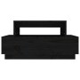 Mesa de centro madera maciza de pino negro 80x55x40,5 cm de vidaXL, Mesas de centro - Ref: Foro24-814518, Precio: 69,72 €, De...