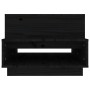Mesa de centro madera maciza de pino negro 80x55x40,5 cm de vidaXL, Mesas de centro - Ref: Foro24-814518, Precio: 69,72 €, De...