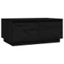 Mesa de centro de madera maciza de pino negro 80x50x35 cm de vidaXL, Mesas de centro - Ref: Foro24-814443, Precio: 77,92 €, D...