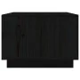 Mesa de centro de madera maciza de pino negro 80x50x35 cm de vidaXL, Mesas de centro - Ref: Foro24-814443, Precio: 77,92 €, D...