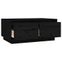 Mesa de centro de madera maciza de pino negro 80x50x35 cm de vidaXL, Mesas de centro - Ref: Foro24-814443, Precio: 77,92 €, D...