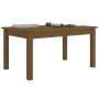 Mesa de centro madera maciza de pino marrón miel 80x50x40 cm de vidaXL, Mesas de centro - Ref: Foro24-814282, Precio: 63,65 €...