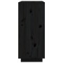Aparador de madera maciza de pino negro 60x35x80 cm de vidaXL, Aparadores - Ref: Foro24-814493, Precio: 79,01 €, Descuento: %