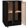 Aparador de madera maciza de pino negro 60x35x80 cm de vidaXL, Aparadores - Ref: Foro24-814493, Precio: 79,01 €, Descuento: %
