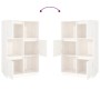 Aparador alto de madera maciza de pino blanco 74x35x117 cm de vidaXL, Aparadores - Ref: Foro24-814365, Precio: 99,43 €, Descu...
