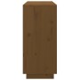 Aparador de madera maciza de pino marrón miel 111x34x75 cm de vidaXL, Aparadores - Ref: Foro24-814312, Precio: 124,63 €, Desc...
