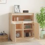 Aparador de madera maciza de pino 70x34x80 cm de vidaXL, Aparadores - Ref: Foro24-814384, Precio: 90,77 €, Descuento: %