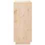 Aparador de madera maciza de pino 70x34x80 cm de vidaXL, Aparadores - Ref: Foro24-814384, Precio: 90,77 €, Descuento: %