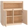 Aparador de madera maciza de pino 70x34x80 cm de vidaXL, Aparadores - Ref: Foro24-814384, Precio: 90,77 €, Descuento: %