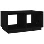 Mesa de centro madera maciza de pino negro 80x50x40 cm de vidaXL, Mesas de centro - Ref: Foro24-814438, Precio: 56,05 €, Desc...