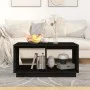 Mesa de centro madera maciza de pino negro 80x50x40 cm de vidaXL, Mesas de centro - Ref: Foro24-814438, Precio: 56,05 €, Desc...