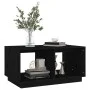 Mesa de centro madera maciza de pino negro 80x50x40 cm de vidaXL, Mesas de centro - Ref: Foro24-814438, Precio: 56,05 €, Desc...