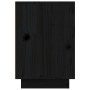 Mesitas de noche 2 uds madera maciza de pino negro 50x34x50 cm de vidaXL, Mesitas de noche - Ref: Foro24-814488, Precio: 105,...