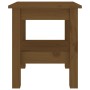Mesa de centro madera maciza de pino marrón miel 35x35x40 cm de vidaXL, Mesas de centro - Ref: Foro24-814262, Precio: 32,11 €...