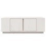 Mesa de centro de madera maciza de pino blanco 110x50x40 cm de vidaXL, Mesas de centro - Ref: Foro24-814430, Precio: 92,41 €,...