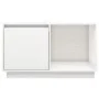 Mueble para TV de madera maciza de pino blanco 74x35x44 cm de vidaXL, Muebles TV - Ref: Foro24-814335, Precio: 48,34 €, Descu...