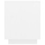 Mueble para TV de madera maciza de pino blanco 74x35x44 cm de vidaXL, Muebles TV - Ref: Foro24-814335, Precio: 48,88 €, Descu...
