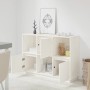 Aparador de madera maciza de pino blanco 110,5x35x80 cm de vidaXL, Aparadores - Ref: Foro24-814355, Precio: 118,51 €, Descuen...