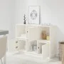 Aparador de madera maciza de pino blanco 110,5x35x80 cm de vidaXL, Aparadores - Ref: Foro24-814355, Precio: 116,97 €, Descuen...