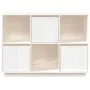 Aparador de madera maciza de pino blanco 110,5x35x80 cm de vidaXL, Aparadores - Ref: Foro24-814355, Precio: 116,97 €, Descuen...