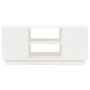 Mesa de centro de madera maciza de pino blanco 90x49x40,5 cm de vidaXL, Mesas de centro - Ref: Foro24-814400, Precio: 77,27 €...
