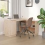 Escritorio de madera maciza de pino 110x50x75 cm de vidaXL, Escritorios - Ref: Foro24-814504, Precio: 168,06 €, Descuento: %