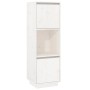 Aparador alto de madera maciza de pino banco 38x35x117 cm de vidaXL, Aparadores - Ref: Foro24-814360, Precio: 65,51 €, Descue...