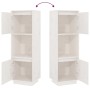 Aparador alto de madera maciza de pino banco 38x35x117 cm de vidaXL, Aparadores - Ref: Foro24-814360, Precio: 65,51 €, Descue...