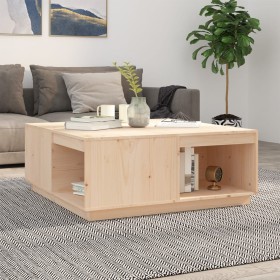 Mesa de centro de madera maciza de pino 100x101x40,5 cm de vidaXL, Mesas de centro - Ref: Foro24-814519, Precio: 146,53 €, De...