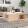 Mesa de centro de madera maciza de pino 100x101x40,5 cm de vidaXL, Mesas de centro - Ref: Foro24-814519, Precio: 146,53 €, De...
