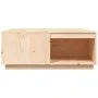 Mesa de centro de madera maciza de pino 100x101x40,5 cm de vidaXL, Mesas de centro - Ref: Foro24-814519, Precio: 144,73 €, De...