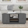 Mesa de centro de madera maciza de pino gris 90x49x40,5 cm de vidaXL, Mesas de centro - Ref: Foro24-814401, Precio: 73,82 €, ...