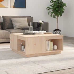 Mesa de centro madera maciza de pino 80x81x36,5 cm de vidaXL, Mesas de centro - Ref: Foro24-814524, Precio: 105,57 €, Descuen...