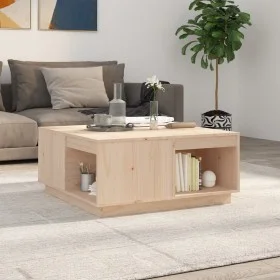 Mesa de centro madera maciza de pino 80x81x36,5 cm de vidaXL, Mesas de centro - Ref: Foro24-814524, Precio: 104,25 €, Descuen...