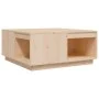 Mesa de centro madera maciza de pino 80x81x36,5 cm de vidaXL, Mesas de centro - Ref: Foro24-814524, Precio: 104,25 €, Descuen...